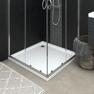 vidaXL White Dots Shower Base Tray 90x90x4 cm vidaXL White Dots Shower Base Tray 90x90x4 cm