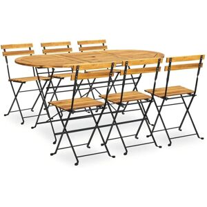 Maisonchic Acacia Garden Dining Set - 7 Piece Outdoor Table & Chairs Maisonchic Acacia Garden Dining Set - 7 Piece Outdoor Table & Chairs