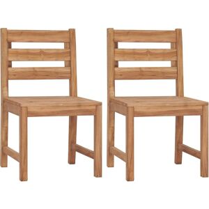 vidaXL Gartenstuhl Teak - Langlebig, Outdoor vidaXL Gartenstuhl Teak - Langlebig, Outdoor