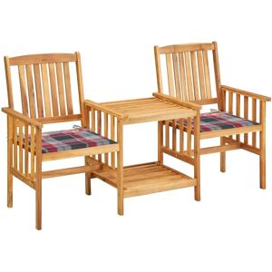 Chaises de jardin avec table et coussins - Ensemble de mobilier d'extérieur - Publicité Chaises de jardin avec table et coussins - Ensemble de mobilier d'extérieur - Publicité