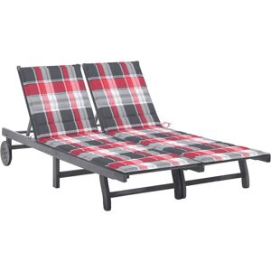 vidaXL 3061402 Outdoersessel - Garten, Verstellbar, Grau vidaXL 3061402 Outdoersessel - Garten, Verstellbar, Grau
