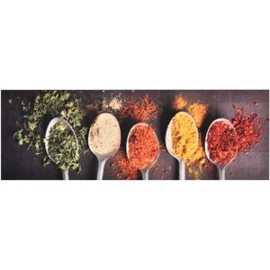 vidaXL Kitchen Rug Washable Multi coloured 60x300 cm - Kitchen Rug vidaXL Kitchen Rug Washable Multi coloured 60x300 cm - Kitchen Rug
