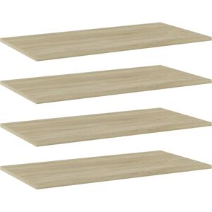 MAISONCHIC Sonoma Oak Shelf Set - 4 pcs - Storage Solution MAISONCHIC Sonoma Oak Shelf Set - 4 pcs - Storage Solution