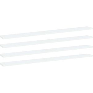 vidaXL 4x Bookshelf Boards White - Bookshelf Boards vidaXL 4x Bookshelf Boards White - Bookshelf Boards