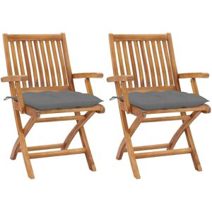 Set di 2 Sedie da Giardino in Teak Maisonchic - Pieghevoli, Resistente alle Intemperie, Confortevoli Set di 2 Sedie da Giardino in Teak Maisonchic - Pieghevoli, Resistente alle Intemperie, Confortevoli