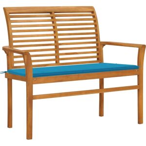 Banc de Jardin en Teck Vida XL - Siège Extérieur Résistant aux Intempéries - Publicité Banc de Jardin en Teck Vida XL - Siège Extérieur Résistant aux Intempéries - Publicité