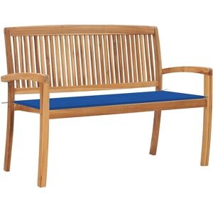 vidaXL Teak-Gartenbank - Stapelbares Outdoor-Möbel vidaXL Teak-Gartenbank - Stapelbares Outdoor-Möbel