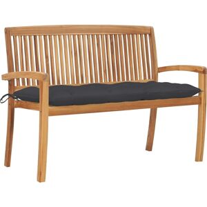 Maisonchic Teak-Gartenbank - Stapelbar, Langlebig, 128,5cm Maisonchic Teak-Gartenbank - Stapelbar, Langlebig, 128,5cm