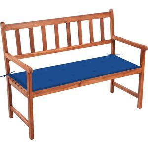 Vida XL Europe B.V. vidaXL havemøbelsæde med pude 120cm massivt akacietræ Vida XL Europe B.V. vidaXL havemøbelsæde med pude 120cm massivt akacietræ