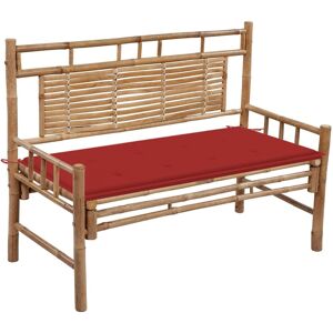 vidaXL Havemøbeldanmark Bambus 120 cm - Vejrbestandig & Vandtæt vidaXL Havemøbeldanmark Bambus 120 cm - Vejrbestandig & Vandtæt