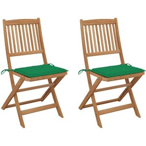 VidaXL Outdoor Stuhl - Klappbarer Akazien Holz Gartenmöbel VidaXL Outdoor Stuhl - Klappbarer Akazien Holz Gartenmöbel