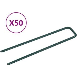 vidaXL Nails for Artificial Grass 50 pcs U-shape Iron - Nails vidaXL Nails for Artificial Grass 50 pcs U-shape Iron - Nails
