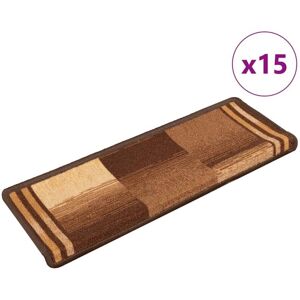 vidaXL Stair Mats Brown - Stair Mats vidaXL Stair Mats Brown - Stair Mats