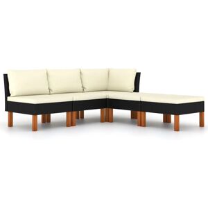 VidaXL Hagemøbelsett - Værbestandig, Med Puter, Lett VidaXL Hagemøbelsett - Værbestandig, Med Puter, Lett