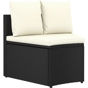 Juego de sofás de jardín Maisonchic - Negro - 5 piezas Juego de sofás de jardín Maisonchic - Negro - 5 piezas
