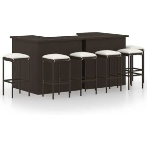 Maisonchic Modell - Gartenbar-Set 8 pcs mit Kissen - Outdoormöbel Maisonchic Modell - Gartenbar-Set 8 pcs mit Kissen - Outdoormöbel
