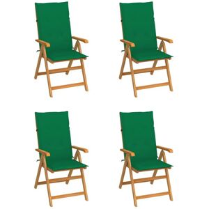VidaXL Gartensessel - Verstellbarer Teakholz-Relaxstuhl VidaXL Gartensessel - Verstellbarer Teakholz-Relaxstuhl