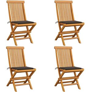 Sedia da esterno VidaXL - Teak Taupe Sedia da esterno VidaXL - Teak Taupe