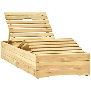 vidaXL Gartensessel mit Tisch und Kissen - Imprägnierte Kiefer vidaXL Gartensessel mit Tisch und Kissen - Imprägnierte Kiefer