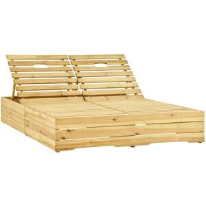BD Double en bois avec coussins - Mobilier d'extérieur BD Double en bois avec coussins - Mobilier d'extérieur
