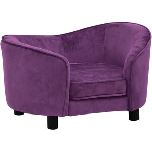 vidaXL Dog Sofa Burgundy Plush Animal Supply Pet Couch Comfortable Lounge - Dog Sofa vidaXL Dog Sofa Burgundy Plush Animal Supply Pet Couch Comfortable Lounge - Dog Sofa