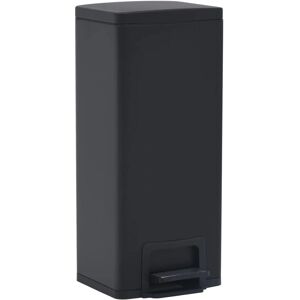 vidaXL Trash Can with Pedal Anti-Fingerprint 30 L - Trash Can vidaXL Trash Can with Pedal Anti-Fingerprint 30 L - Trash Can