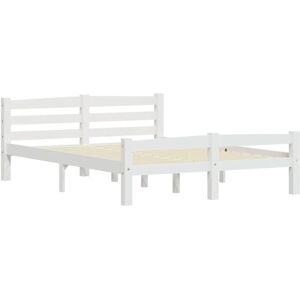 vidaXL 322071 Bed Frame White - Bed Frame vidaXL 322071 Bed Frame White - Bed Frame