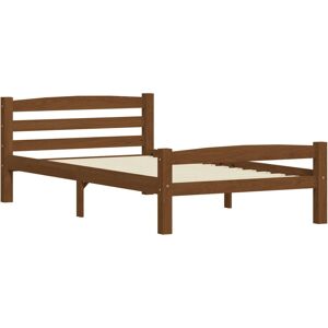 vidaXL 322077 Honey Brown Bed Frame - Bed Frame vidaXL 322077 Honey Brown Bed Frame - Bed Frame