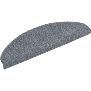 vidaXL 5x Self-adhesive Stair Mats Light Grey - Stair Mats vidaXL 5x Self-adhesive Stair Mats Light Grey - Stair Mats