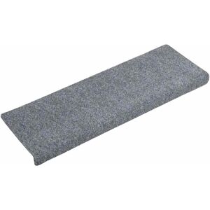 vidaXL Trappemåtter 5 stk. Lys grå Needle Punch - Trappemåtter vidaXL Trappemåtter 5 stk. Lys grå Needle Punch - Trappemåtter