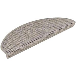 vidaXL Model 65x21x4 cm Sisal Look Self-Adhesive Stair Mats - Stair Mats vidaXL Model 65x21x4 cm Sisal Look Self-Adhesive Stair Mats - Stair Mats