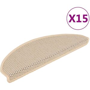 vidaXL Stair Mats Self-adhesive Sisal Look - Stair Type vidaXL Stair Mats Self-adhesive Sisal Look - Stair Type