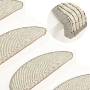 vidaXL Stair Mats Silver - 56x17x3 / 56x20 cm Self-adhesive Stair Tread vidaXL Stair Mats Silver - 56x17x3 / 56x20 cm Self-adhesive Stair Tread