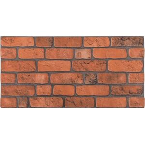 vidaXL 10x 3D Wall Panels with Terracotta Brick Design EPS - Wall Panels vidaXL 10x 3D Wall Panels with Terracotta Brick Design EPS - Wall Panels
