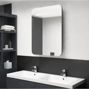 vidaXL LED Bathroom Mirror Cabinet - Wall-Mounted Storage with Lights vidaXL LED Bathroom Mirror Cabinet - Wall-Mounted Storage with Lights