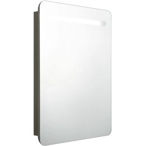 vidaXL Szafka łazienkowa z lustrem LED - 60x11x80 cm vidaXL Szafka łazienkowa z lustrem LED - 60x11x80 cm