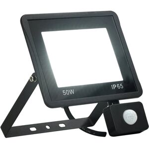 vidaXL LED-flodbelysning med sensor 50 W hvid vidaXL LED-flodbelysning med sensor 50 W hvid