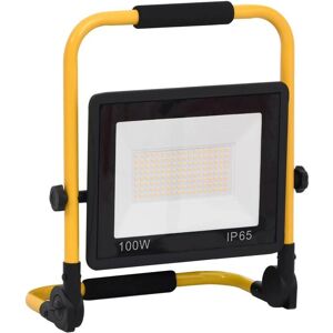 vidaXL LED Projektør - 100 W, kold hvid, 120°, aluminium vidaXL LED Projektør - 100 W, kold hvid, 120°, aluminium