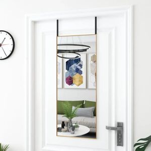 vidaXL Kultainen 40x100 cm Ovipeili - Peili, Alumiini, Minimalistinen vidaXL Kultainen 40x100 cm Ovipeili - Peili, Alumiini, Minimalistinen