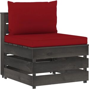 VidaXL Gartentisch aus Holz - Rustikale Sitzbank VidaXL Gartentisch aus Holz - Rustikale Sitzbank