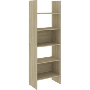 vidaXL Bücherregal Sonoma Eiche - 5 Ablagen vidaXL Bücherregal Sonoma Eiche - 5 Ablagen