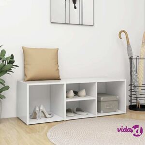 vidaXL Shoe Storage Bench White - Shoe Rack Storage Cabinet - Shoe Type vidaXL Shoe Storage Bench White - Shoe Rack Storage Cabinet - Shoe Type