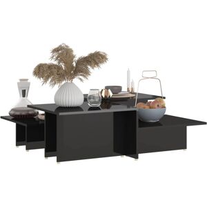 vidaXL Hochglanz Schwarzer Couchtisch - Couchtisch vidaXL Hochglanz Schwarzer Couchtisch - Couchtisch
