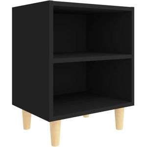 vidaXL Nachtkastje - Zwart - 805781 - Nachtkastje vidaXL Nachtkastje - Zwart - 805781 - Nachtkastje