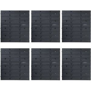 vidaXL Storage Container Set - 96-Piece Blue Black Small Parts Organizer vidaXL Storage Container Set - 96-Piece Blue Black Small Parts Organizer