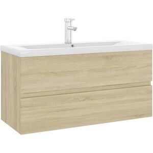 vidaXL 3071660 Gabinete de lavabo para baño - Muebles de baño vidaXL 3071660 Gabinete de lavabo para baño - Muebles de baño