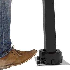 VIDAXL Maison Chic - Foldbar solskærm, 450x350cm, Orange/Braun VIDAXL Maison Chic - Foldbar solskærm, 450x350cm, Orange/Braun