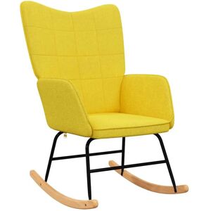 vidaXL 43258 Giallo Senape Stoff Sessel vidaXL 43258 Giallo Senape Stoff Sessel