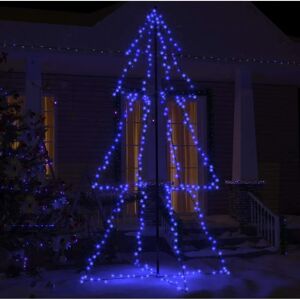 vidaXL Christmas Cone Tree 300 LEDs Indoor Outdoor - Christmas Tree vidaXL Christmas Cone Tree 300 LEDs Indoor Outdoor - Christmas Tree