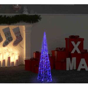 vidaXL Acrylic Decorative LED Light Cone Blue - Decor & Lighting vidaXL Acrylic Decorative LED Light Cone Blue - Decor & Lighting